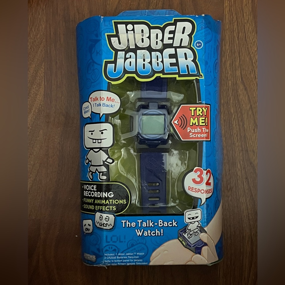 Jibber Jabber Blue Talk-Blue Watch for Kids